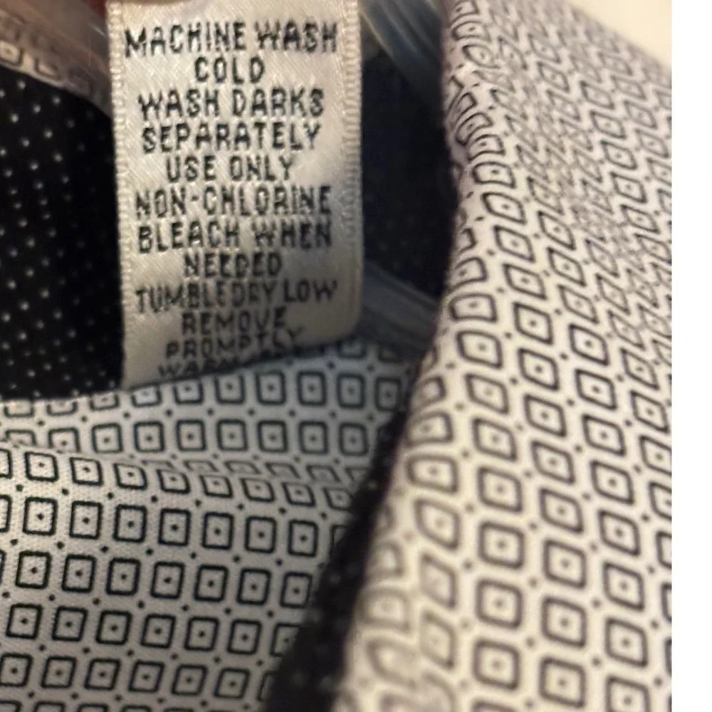 Moda Campia Moda‎ Mens Gray Button Down Shirt Long Sleeve Cotton Size L